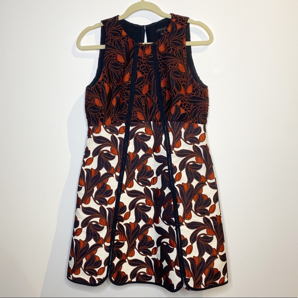 Ann Taylor Embroidered dress